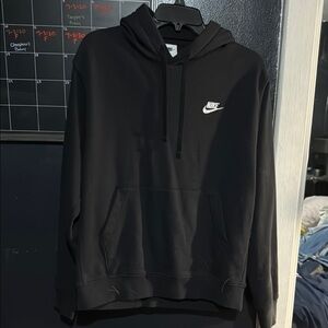 Nike Black Sweatshirt Hoodie Athletic Style